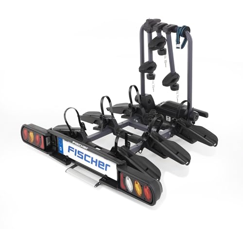 Fischer Kupplungsfahrradträger ProlineEvo 3, Fahrradträger Anhängerkupplung, Fahrradträger Auto,...
