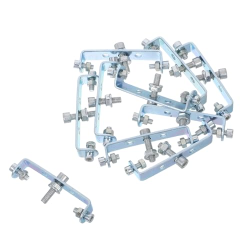 ELAYARD 10 Sätze Fahrrad Heckträger Adapter U Förmig Carbonstahl Kompatibel für Mountain und...