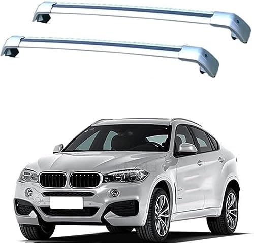2 Stück Auto Dachträger für B-MW X6 (F16, F86) 2014-2019,Dach Gepäckträger aus...
