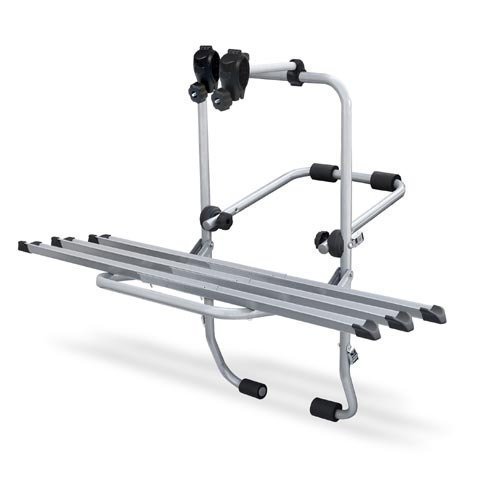 Steelbike Fahrrad Heckträger kompatibel mit Ford Fiesta 96-01, 02-08 3 Räder Fahrradträger