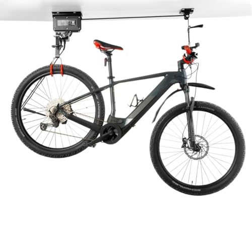 Pallit Elektrischer Fahrradlift BIKELIFT 100 kg Tragkraft 3m / 3000 mm Hubhöhe Fahrradhalterung für...