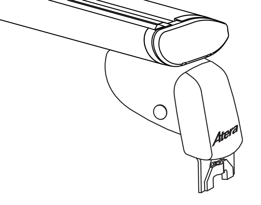 ATERA Dachreling 047187 für B-Klasse (W246, W242) 1260mm 110cm 200mm