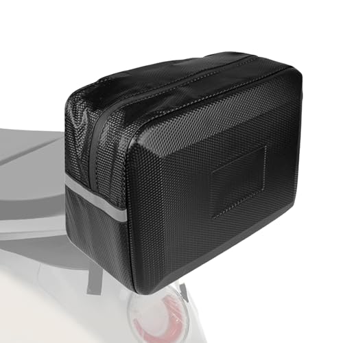 Aufbewahrungstasche für Motorräder mit Rückenlehne, 9 l, PVC, reflektierend, für Motorrad, kratzfeste...