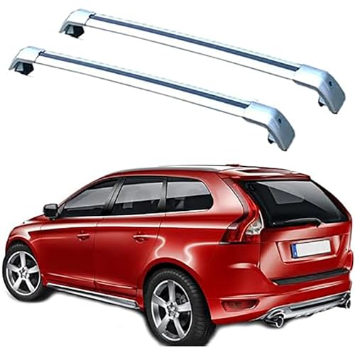 Nsnqb Auto DachträGer Crossbar für Volvo XC60 2008-2023, Dachgepäckträger Dachträger Querstangen...