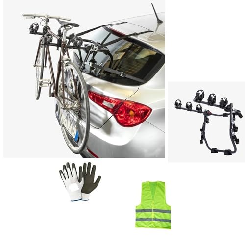CLICK & GO Fahrradträger für Auto, kompatibel mit SEAT Leon III (5F) ST 5P (12-19), Heckfahrradträger...