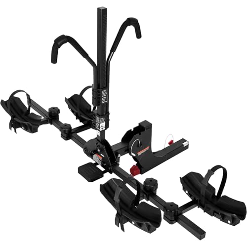 WEIZE 2 E-Bike-Gepäckträger, wackelfrei, intelligent, neigbar, zusammenklappbar, 2...