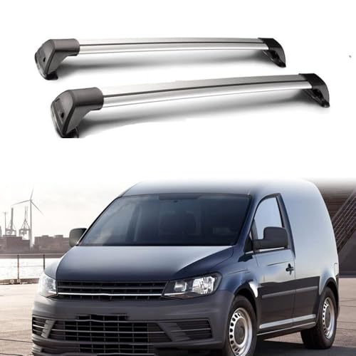WBWJYAI 2 Stücke Dachträger-Querstangen Dachgepäckträger für Caddy, 4/5-dr MPV, 2004-2015...
