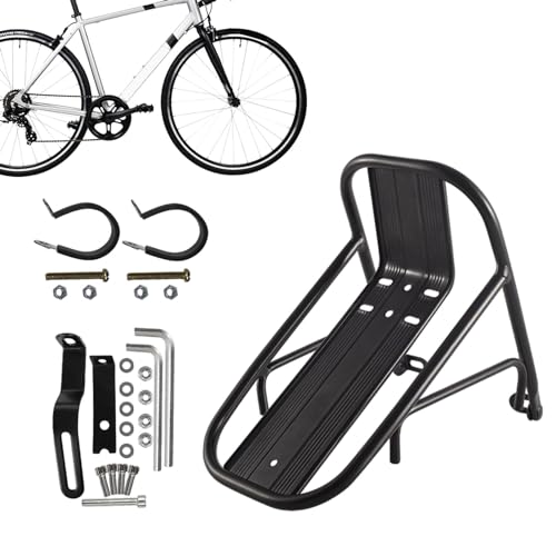 Gepäckträger für Touren – Fahrradträger hinten aus Aluminium, universeller Fahrradträger hinten |...