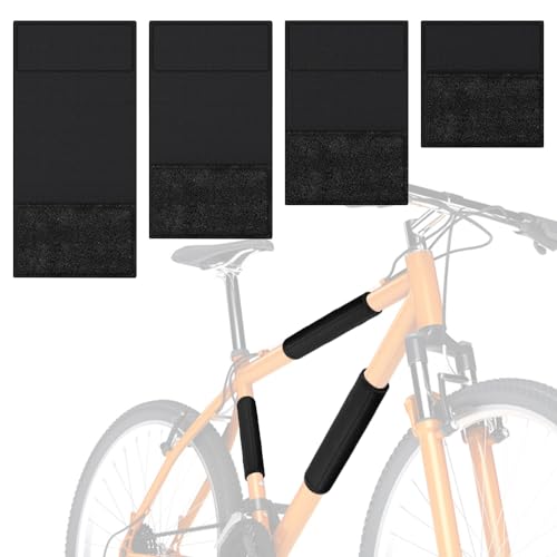IXYHKB Fahrrad Rahmenschutz, 4 Stück Fahrrad Rahmenschutz Transportschutz für Thule Fahrradträger,...