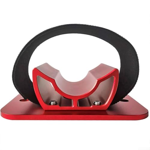MTB Bike Rear Wheel Mount for Car Solid Aluminum Alloy Design for Secure and Efficient Transport(Rot)