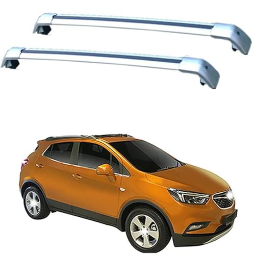 DPBXQ 2 Stücke Dachträger-Querstangen Dachträger Dachgepäckträger für Opel Mokka X, 5dr SUV...