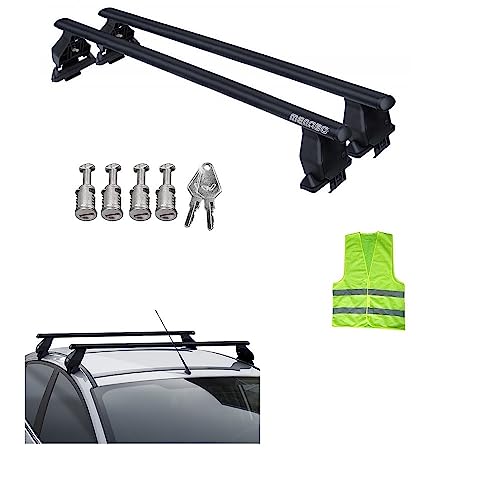 KOMPATIBEL MIT OPEL/Vauxhall Corsa/Vita (D) 5 Türen Jahr 2013 glattem Dach FIX005GS DACHTRÄGER 112CM...