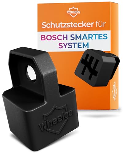 WHEELOO E-Bike Kontaktschutz Abdeckung für Bosch Powertube Smartes System I 2 Stk. I Schwarz I eBike...