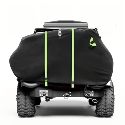 Rouzin Fahrradabdeckung für Transport von 2 Fahrräder, 600D Heavy Duty Fahrradhülle Heckträger...