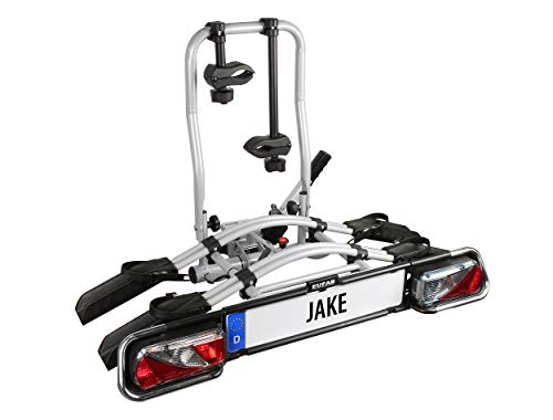 EUFAB 11510 Fahrradträger JAKE, E-Bike geeignet, teilweise vormontiert, erweiterbar, Diebstahlschutz,...