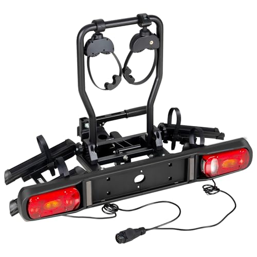 Favoto Auto Fahrradträger Anhängerkupplung Klappbarer - Fahrrad heckträger für 2 Fahrräder 20-29...