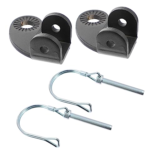 TOYANDONA 2Sätze Langlebiger Fahrradanhänger Hitch Adapter für Haustiertransporte Zuverlässiger...