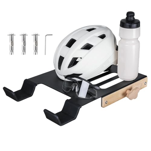 Wandhalterung für Fahrräder, Wandhalterung, Stahlregal, 30 kg Tragkraft, platzsparende Fahrradhalterung...