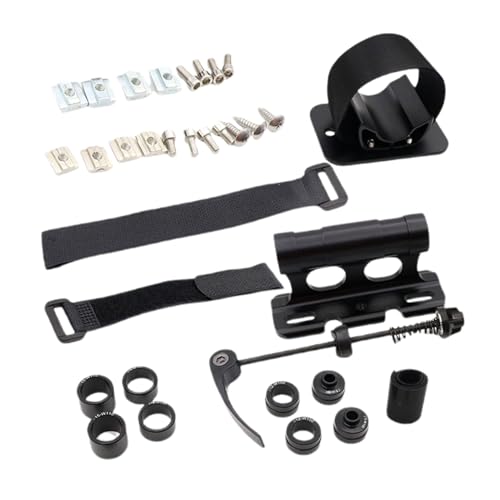 Fahrradgabel Rack - 11x5,8x3,8cmmetaler Rahmenhalter, Legierung vorne -Gabel Fixierter Clip Anti...