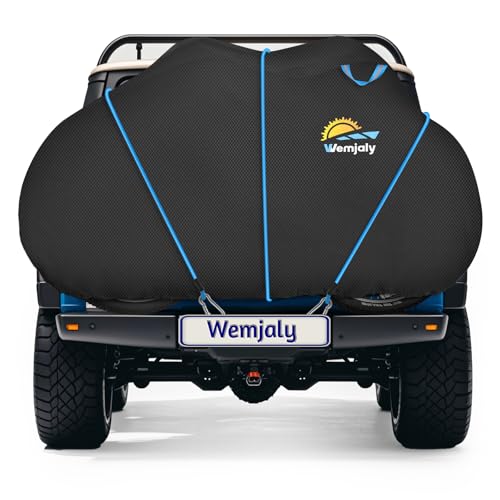 Fahrradabdeckung für Transport von 2 Fahrrädern - Wemjaly 900D Heavy Duty Fahrradhüllen Heckträger...