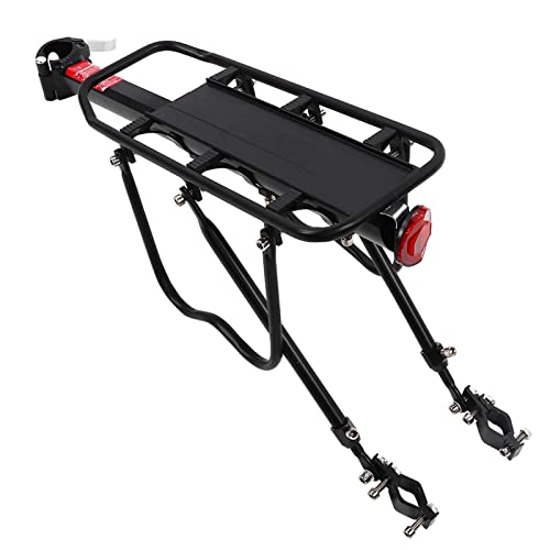 ANKROYU Bike Rack Rack FAHRRACK GEPÄCK Rack SCHWARZ Aluminium Alloy HINTERER TRÄGER Shelf...