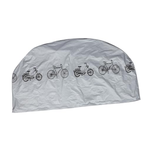 WOONEKY Graue Outdoor Fahrradschutzhülle Wasserabweisend Staubdicht und Robust Passend für...