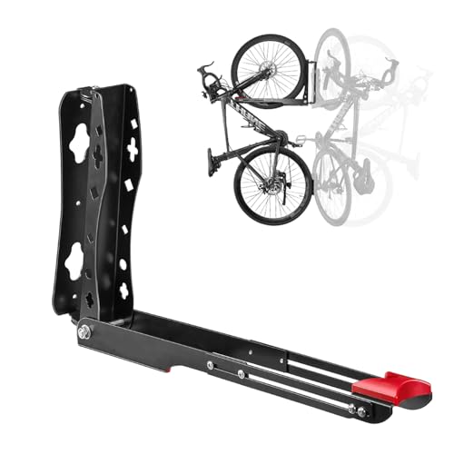 Schwenkbare Fahrrad Wandhalterung, kann bis zu 30kg halten, Fahrradhalterung An Der Wand Für Einfaches...