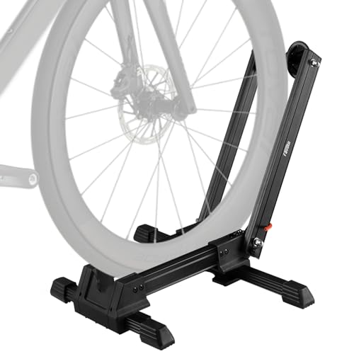 Favoto Faltbarer Fahrradhalter Bodenfahrradständer Fahrrad Indoor Parken Radhalter für 20-29 Zoll...