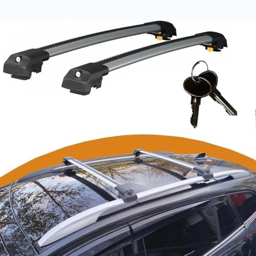 BINNXC 2 Stück Auto Dachträger Dachgepäckträger Querstangen für Vw Caddy 2004-2015, pezielles...