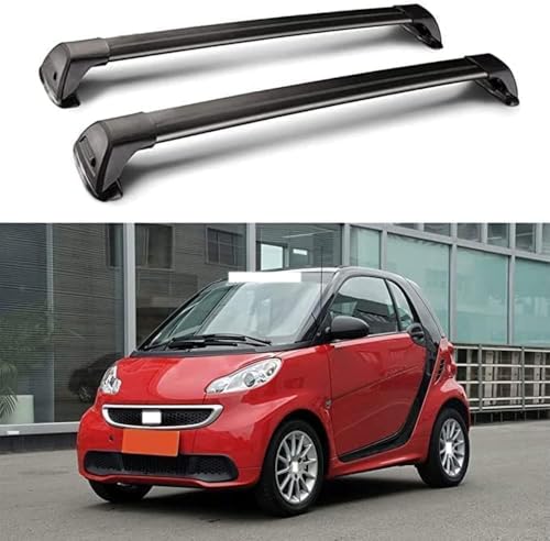 DRYFAL DachträGer RelingträGer für Benz Smart Fortwo 451 2 Door 2009-2015 Dachgepäckträger Aluminium...