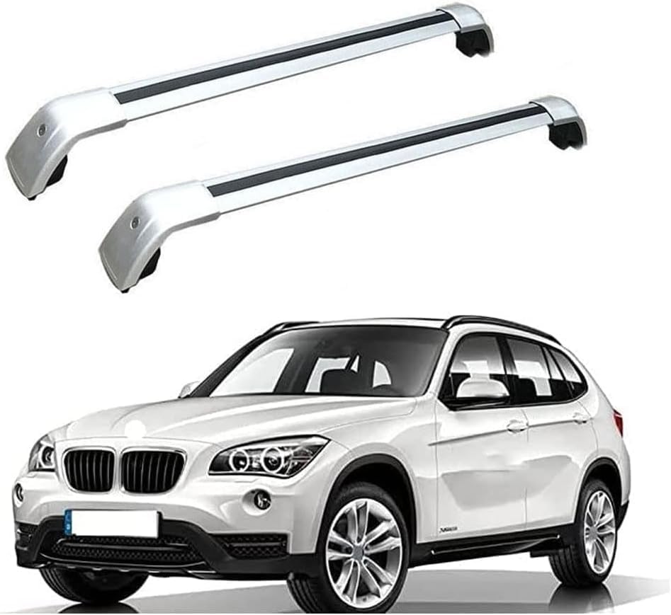 SSCOR Auto Dachgepäckträger Für BMW X1 E84 2009-2016,Anti Rost Abschließbar Dachreling...