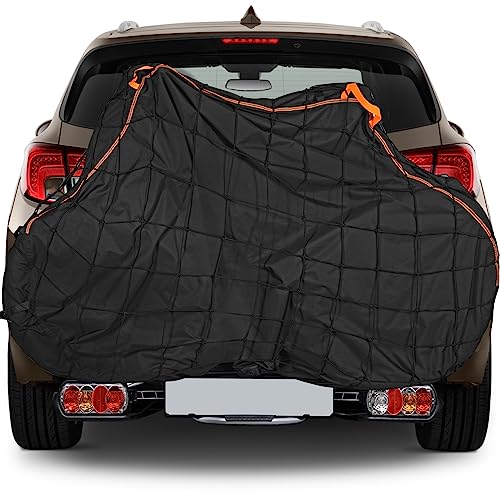 Cholila Cover Fahrradabdeckung für Transport auf Gepäckträger, mit Gepäcknetz für Reißfestigkeit,...
