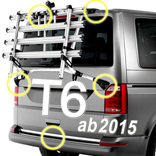 AKbase Lackschutzfolie für Fahrradträger Heckträger passend für VW T6 Transporter Bus (ab 2015) -...