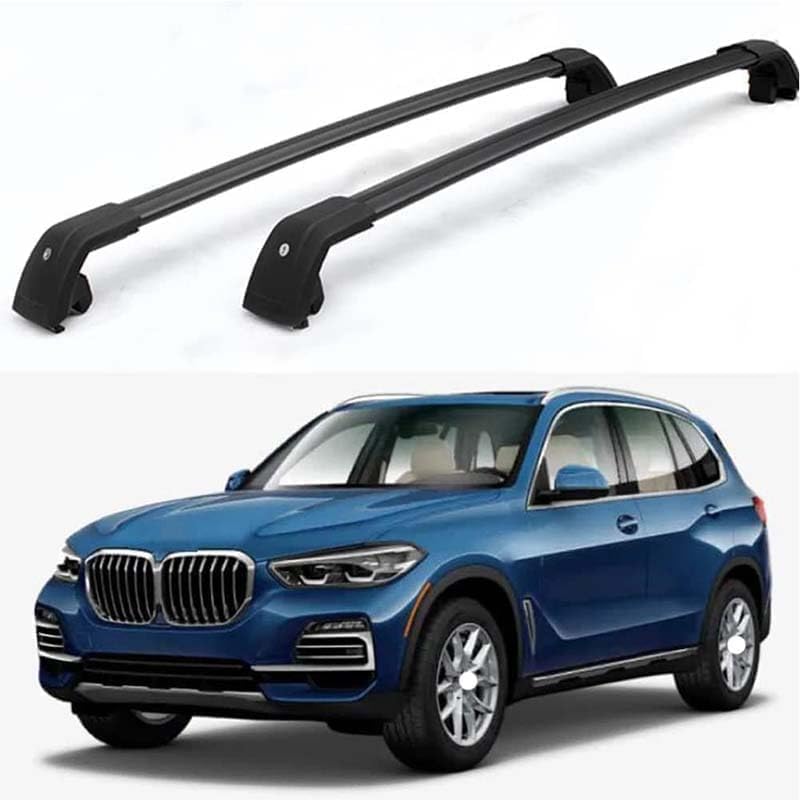 LANAZU Dachgepäckträger Querträger für BMW X5 G05 2019-2022, Auto Dachträger aus Aluminium...