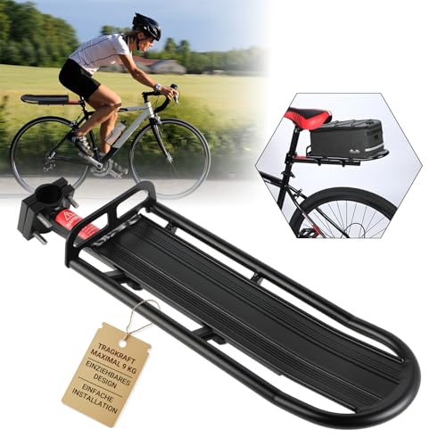 Valchoose Universal-Fahrradgepäckträger, Aluminium Fahrradgepäckträger, Schnell Lösbar, Hoch...