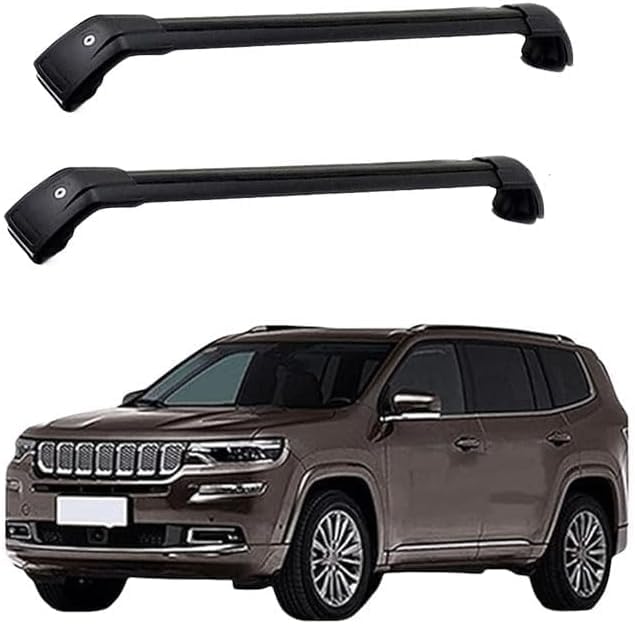 UioQrintan 2-teilige Autodachträger aus Aluminium, Diebstahlsichere, abschließbare Autodachträger für...