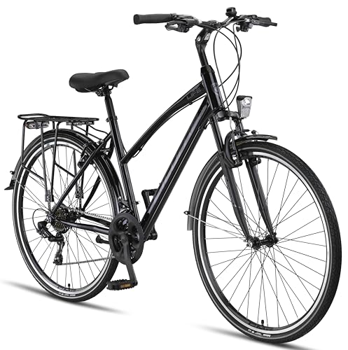 Licorne Bike PREMIUM TrekkingBike in 28 Zoll - Fahrrad für Herren, Jungen, Mädchen und Damen - Shimano...