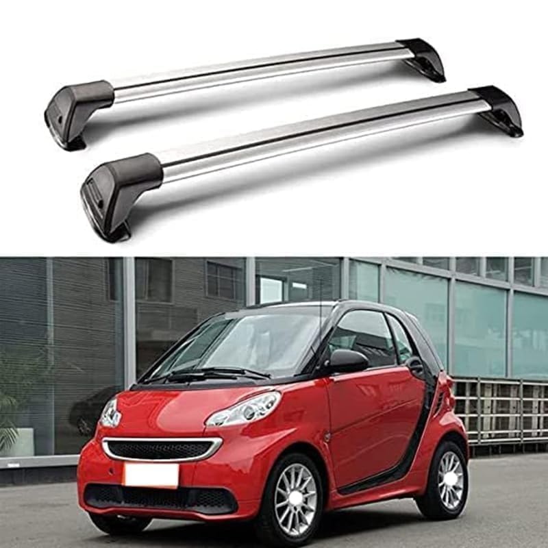 GCTRICL Kompatibel mit Smart Fortwo 2 Door 2009-2020 Aluminium Dachträger...