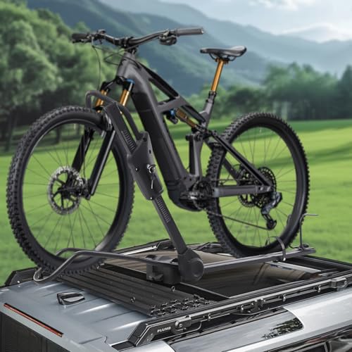Fahrradträger Autodach 1 Bike Universal Dachmontage Doppelte Diebstahlsicherung 4 Punkt Fixierung...