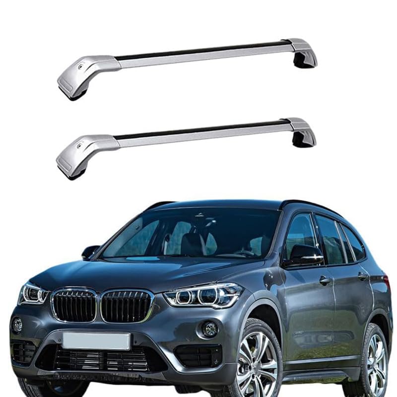 2 Stück für BMW X1 E84 2009-2016 Aluminium Dachträger Relingträger,Dachgepäckträger Alu...