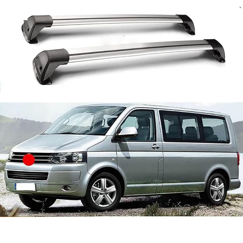 YNLYXY Auto Dachträger, für VW Multivan Caravelle T5 T6 Reisen Tragbarer Dachträger Gepäckträger...