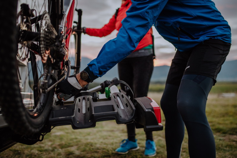 E-Bike am Auto